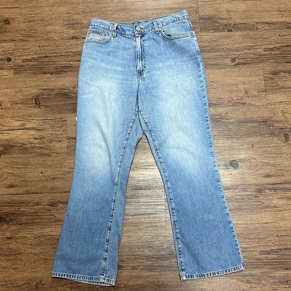 Calvin Klein Jeans Light Blue Flare Women's Denim